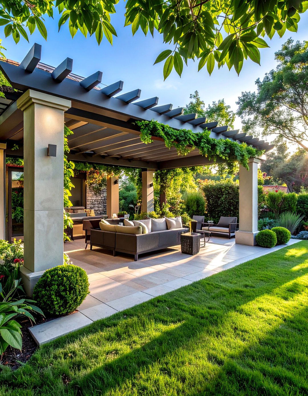 Pergola Outdoor Room Structures - 40 Luxury Landscaping Ideas for a Stunning Yard