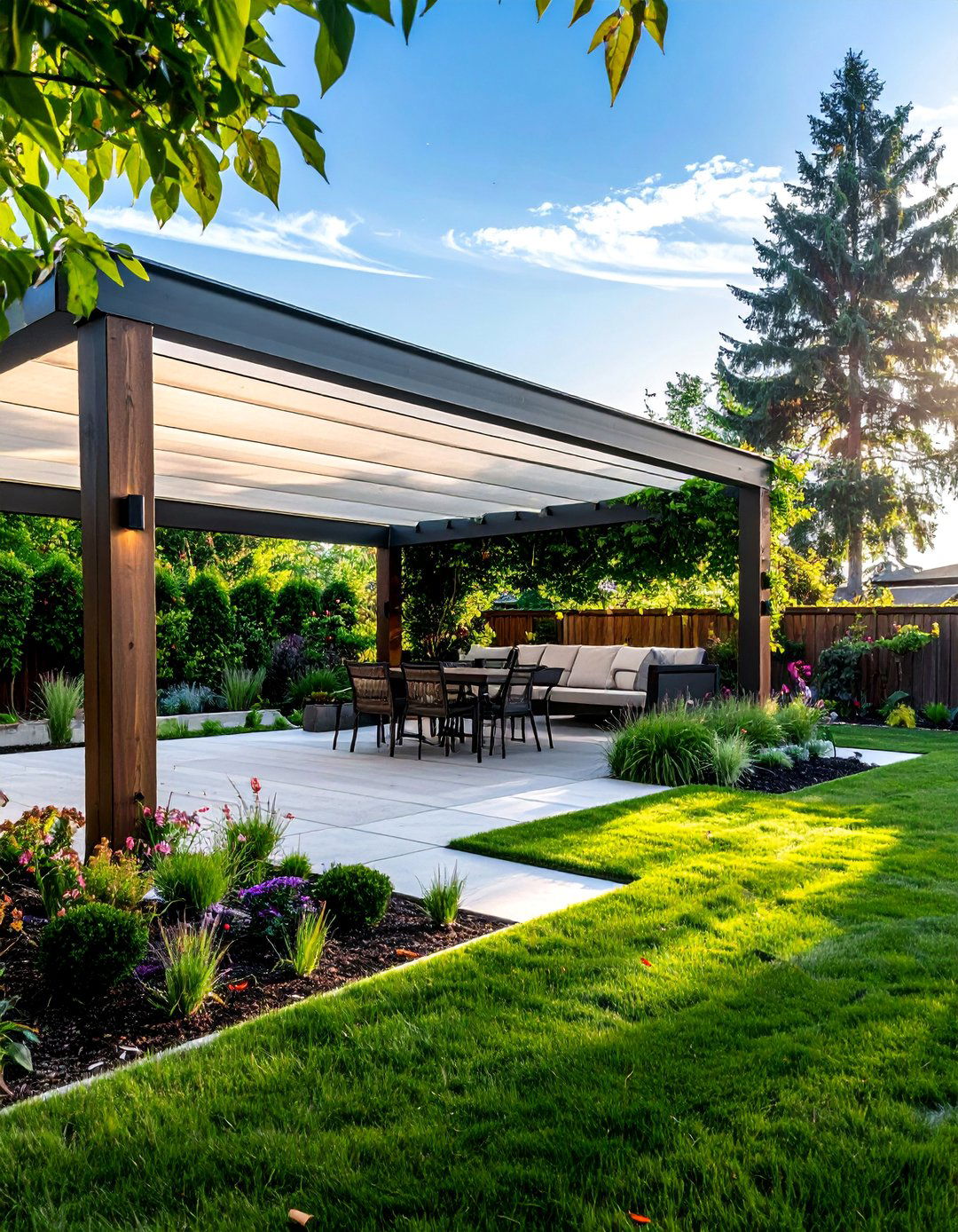 Pergola Shade Gardens - 25 Dog Friendly Landscaping Ideas for Pet Owners
