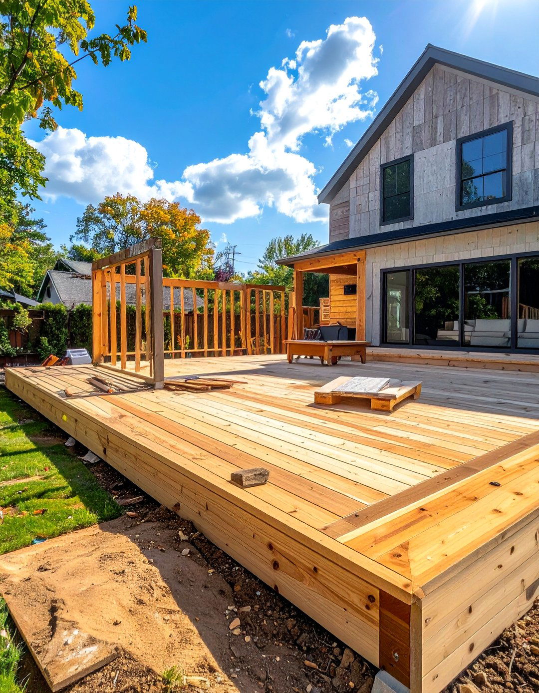 Phase Construction Planning - 30 Backyard Deck Ideas on a Budget for Outdoor Fun