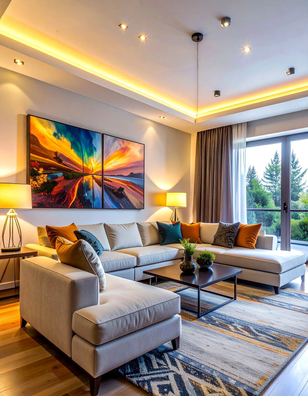 Picture Lighting Displays - 20 Living Room Lighting Ideas to Brighten Your Space