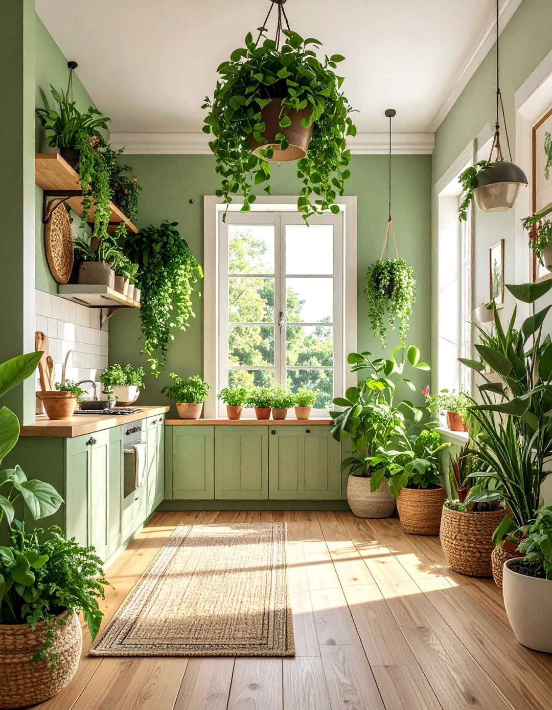 Plant and Garden Integration - 30 Bungalow Interior Design Ideas to Inspire You