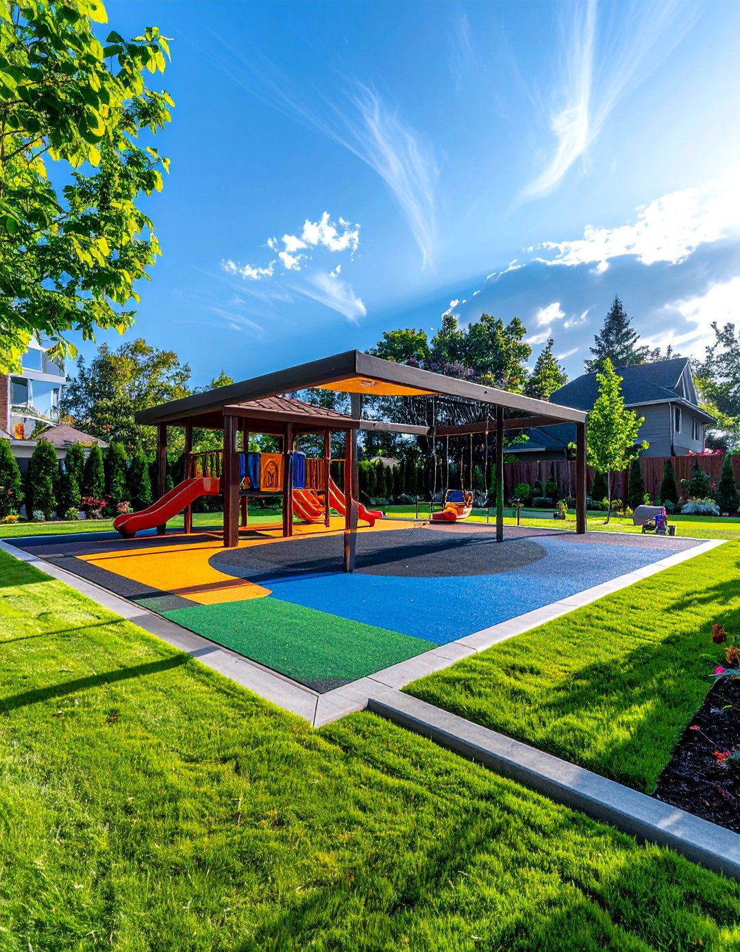 Playground Safety Surfaces - 40 Hardscaping Ideas to Transform Your Outdoor Space
