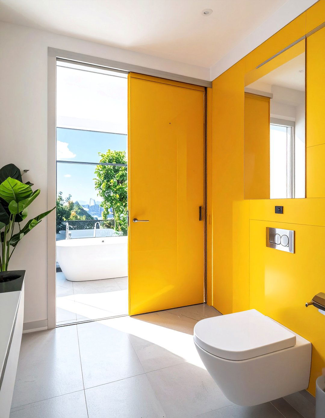 Pocket Door Space Savers - 40 Bathroom Decor Ideas to Refresh Your Space