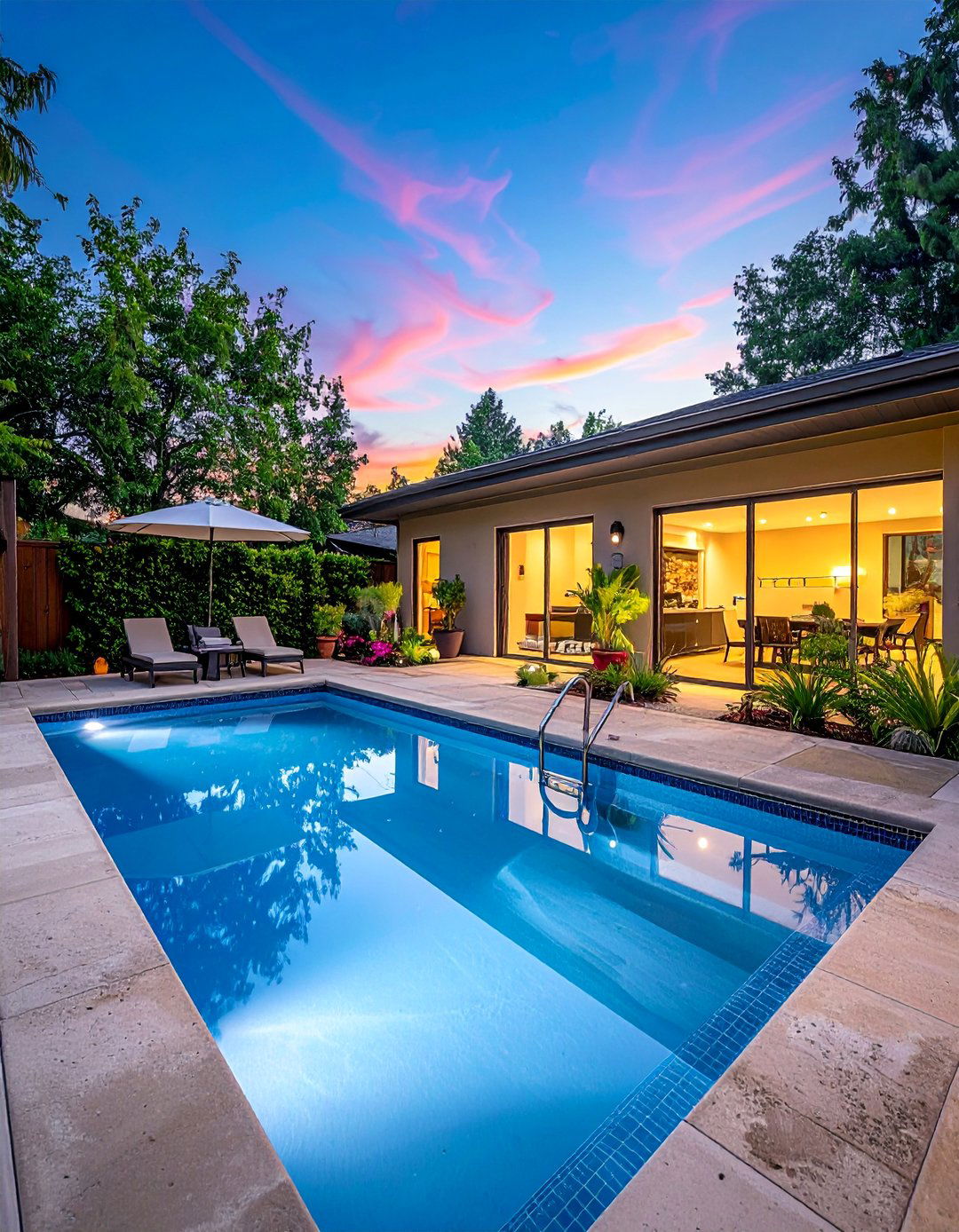 Pool with Sustainable Filtration Systems - 40 Backyard Pool Ideas for a Refreshing Summer Oasis