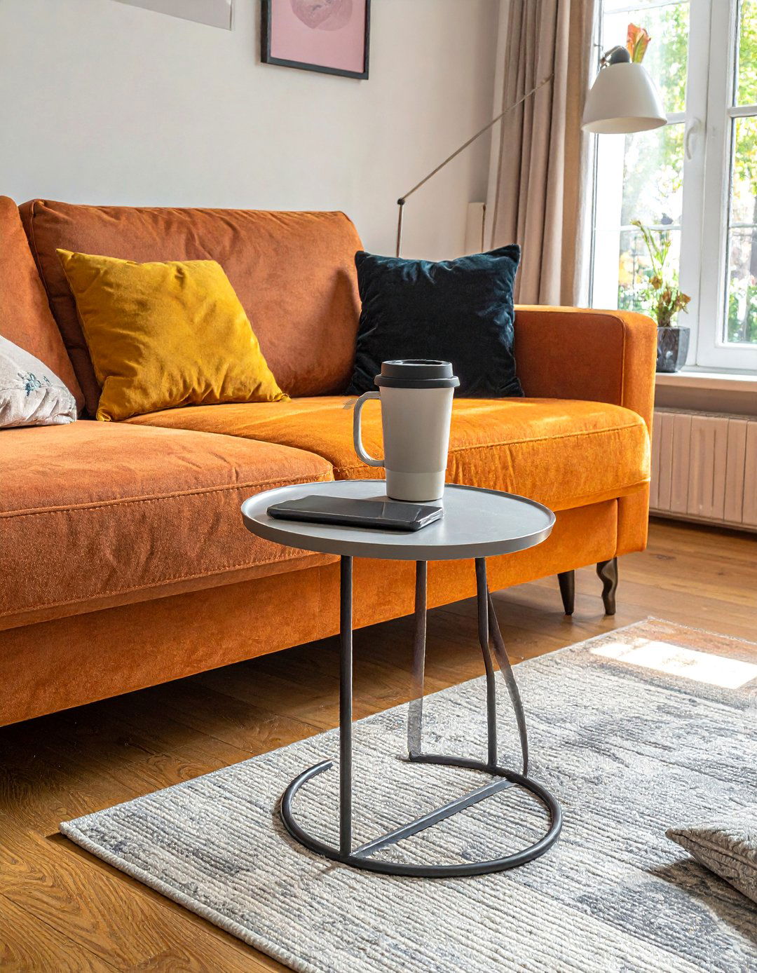 Portable Side Tables for Small Terraced House Living Rooms - 30 Small Terraced House Living Room Ideas for Cozy Spaces