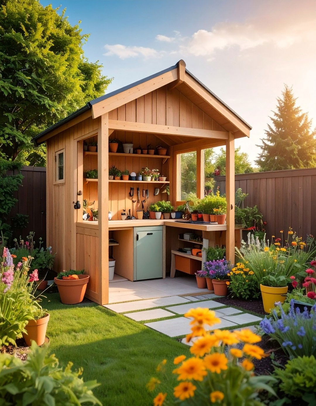 Potting Shed Garden Workshop - 40 Backyard Ideas to Transform Your Outdoor Space