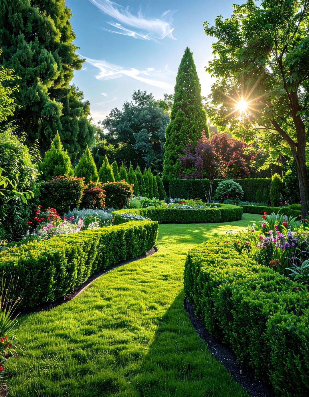 Privacy Hedge Design Elements - 40 Luxury Landscaping Ideas for a Stunning Yard