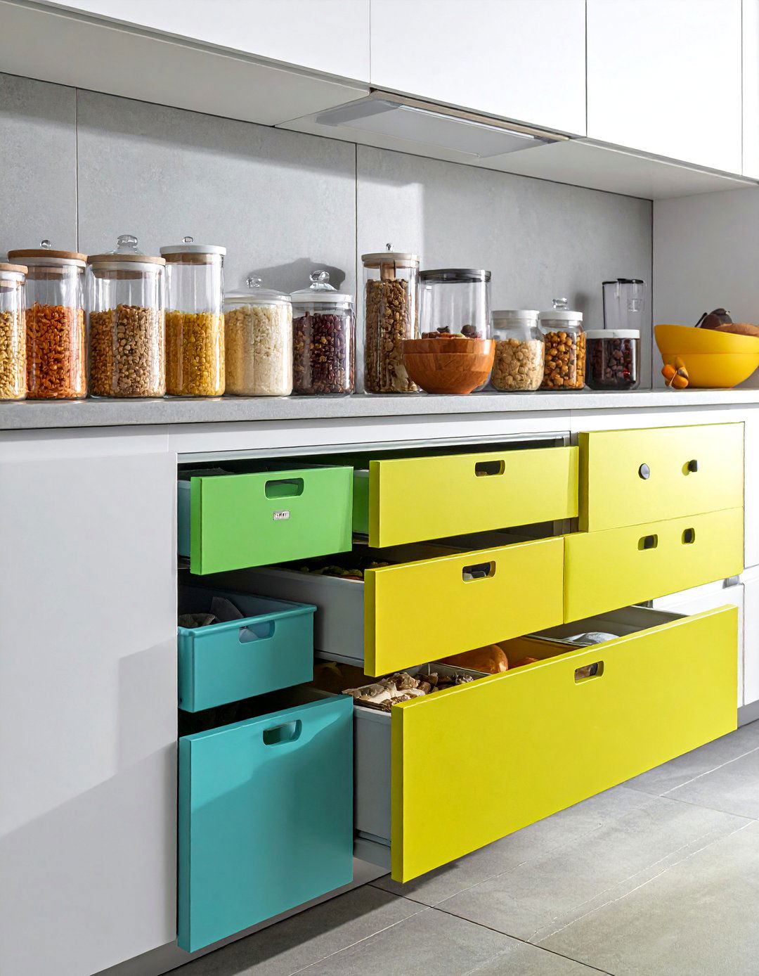 Pull Out Pantry Drawers - 40 Kitchen Organization Ideas to Maximize Your Space