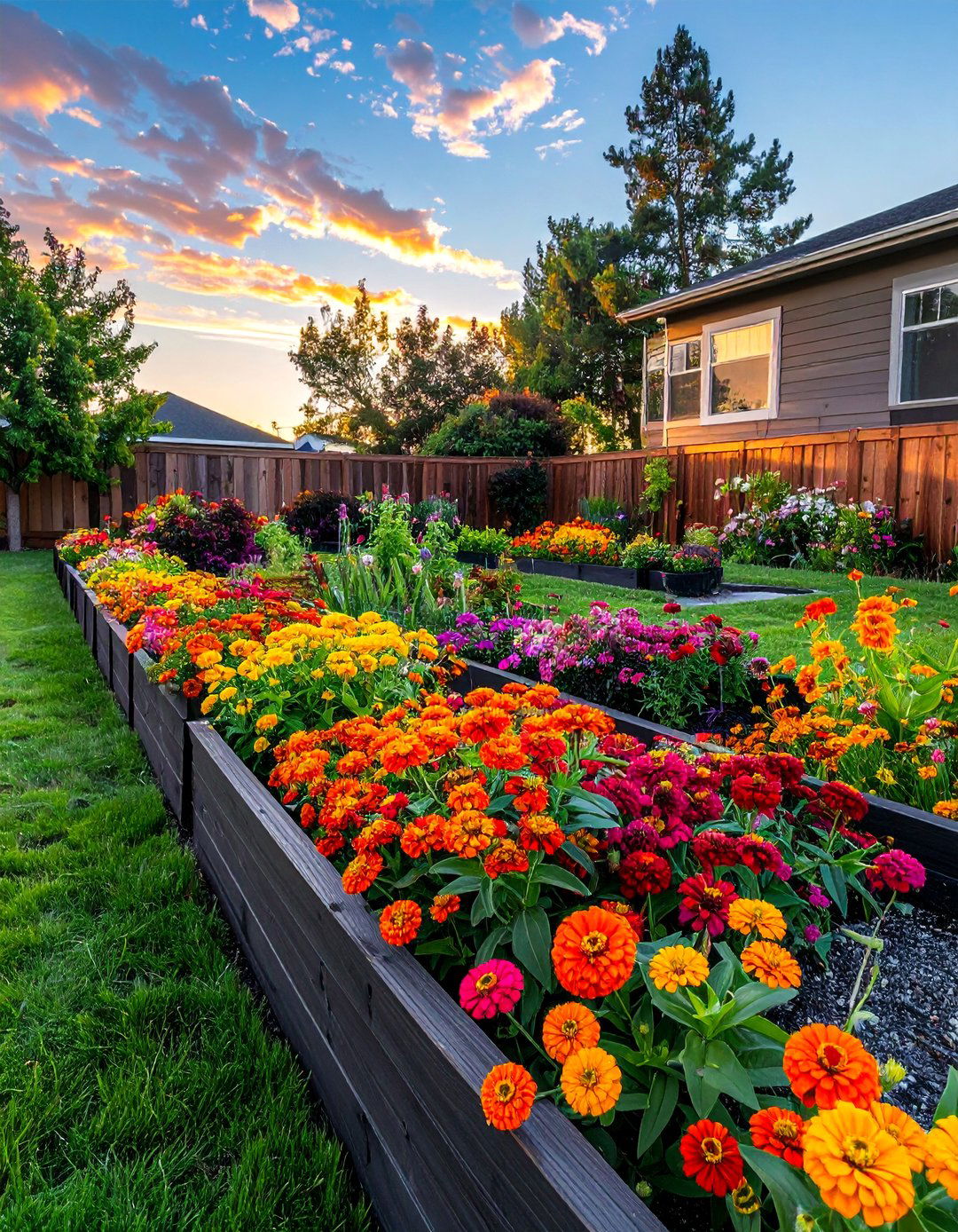 Raised Bed Flower Garden - 30 Flower Garden Ideas to Transform Your Outdoor Space