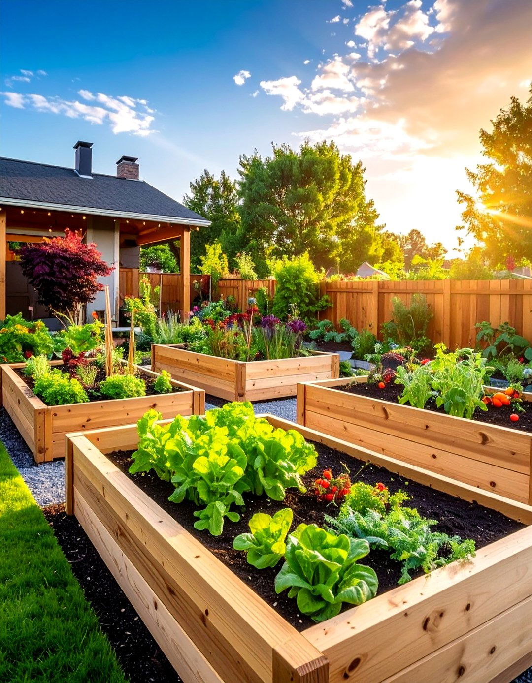 Raised Bed Vegetable Production - 40 Backyard Ideas to Transform Your Outdoor Space