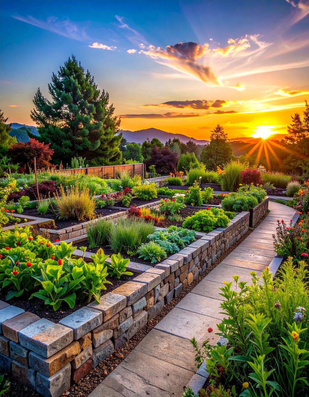 Raised Planting Beds - 40 Hardscaping Ideas to Transform Your Outdoor Space