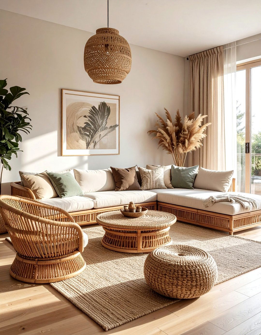 Rattan Furniture Living Spaces - 30 Boho Decor Ideas to Transform Your Home