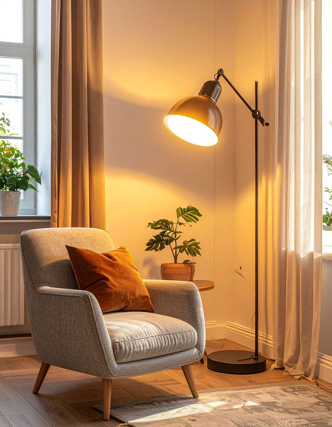 Reading Nook Task Lighting - 20 Living Room Lighting Ideas to Brighten Your Space