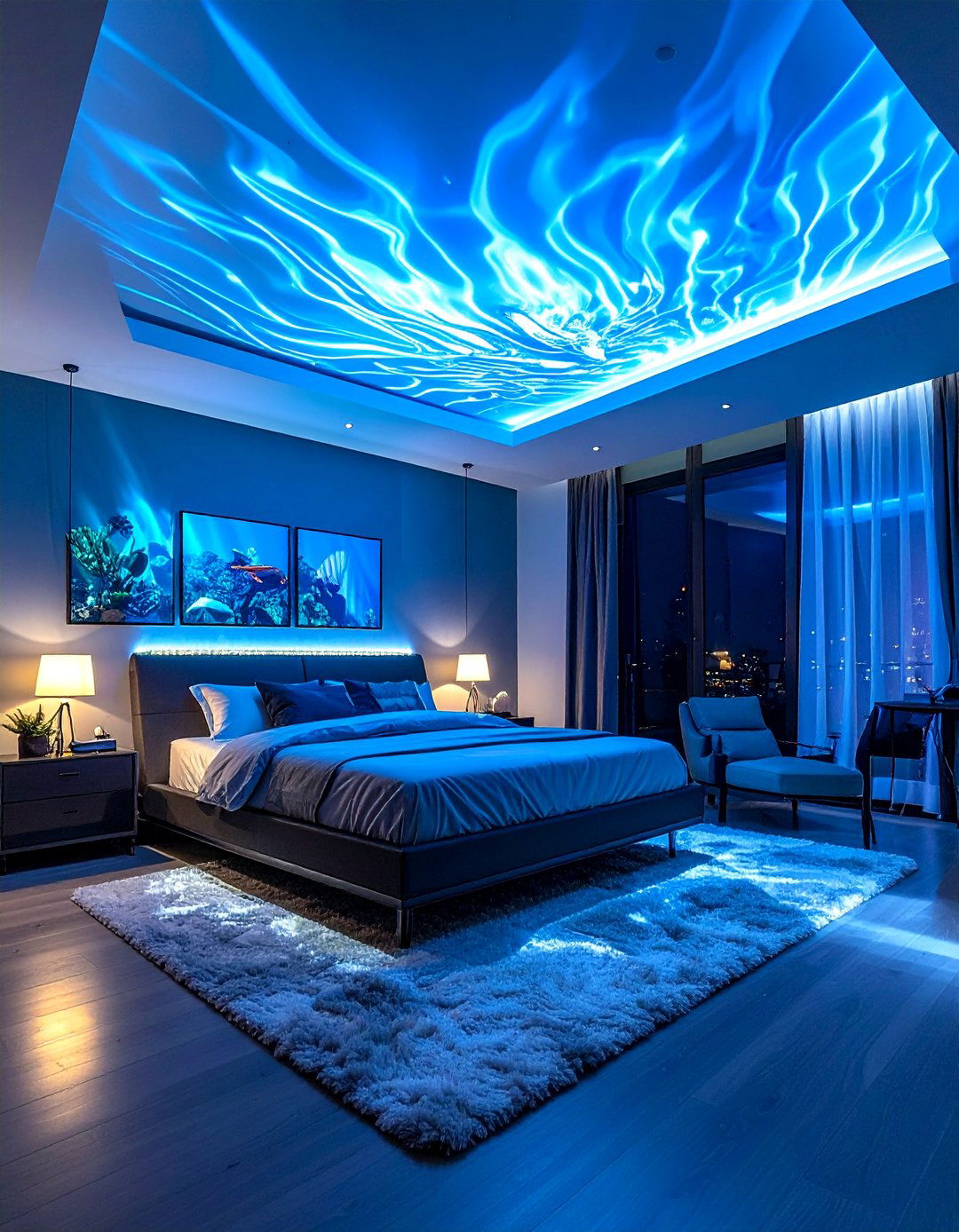 Rippled Water Effect Projector - 20 Mermaid Room Ideas for a Magical Space