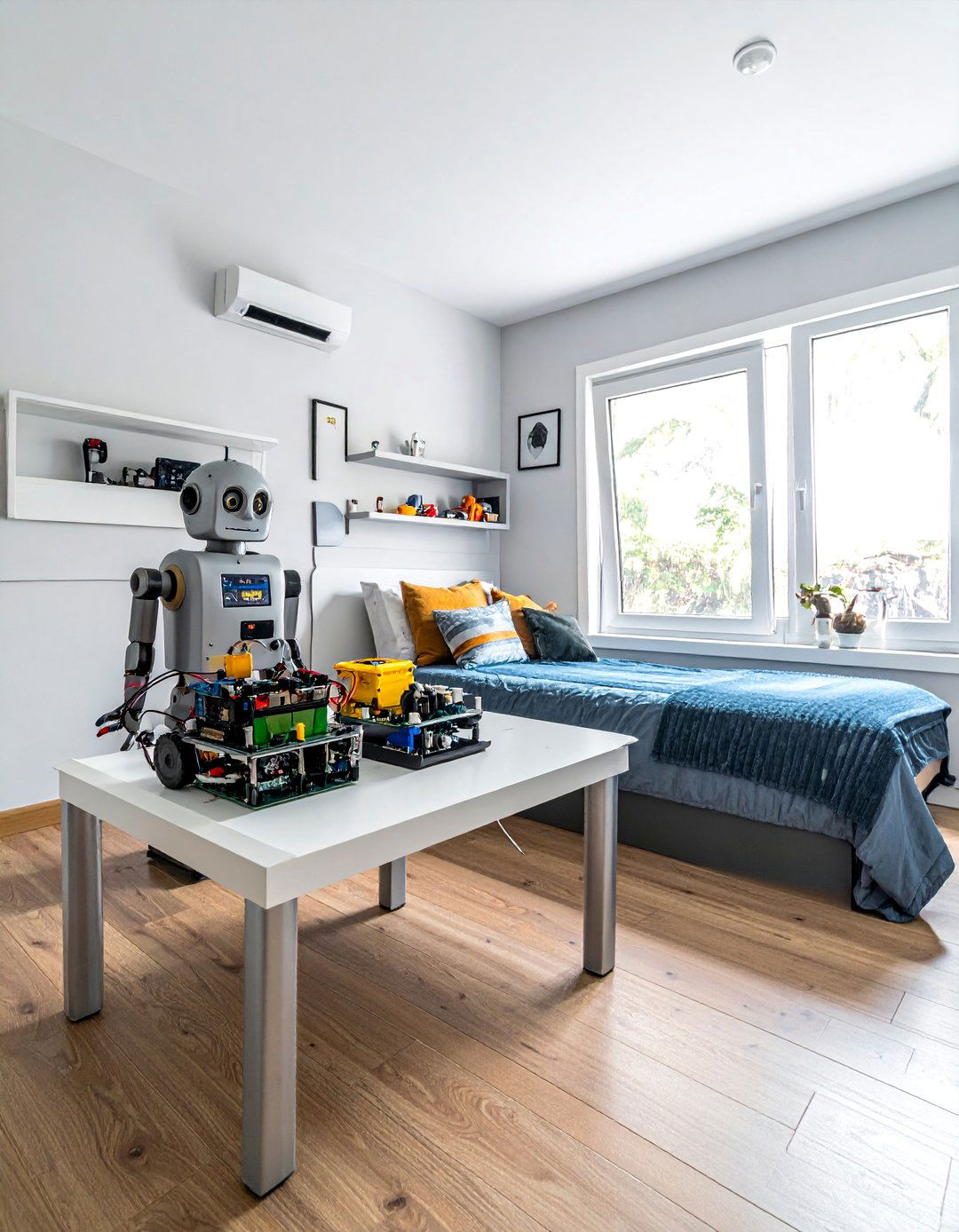 Robot Technology Laboratory - 40 Boys Room Ideas for a Fun and Functional Space