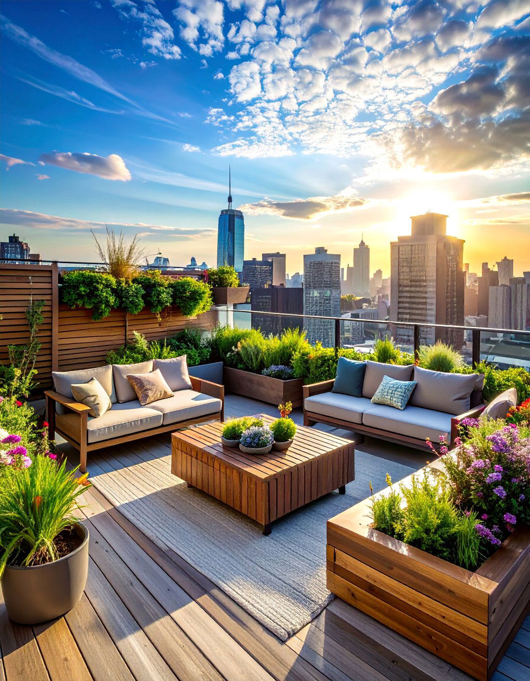 Rooftop Garden Oases - 40 Luxury Landscaping Ideas for a Stunning Yard