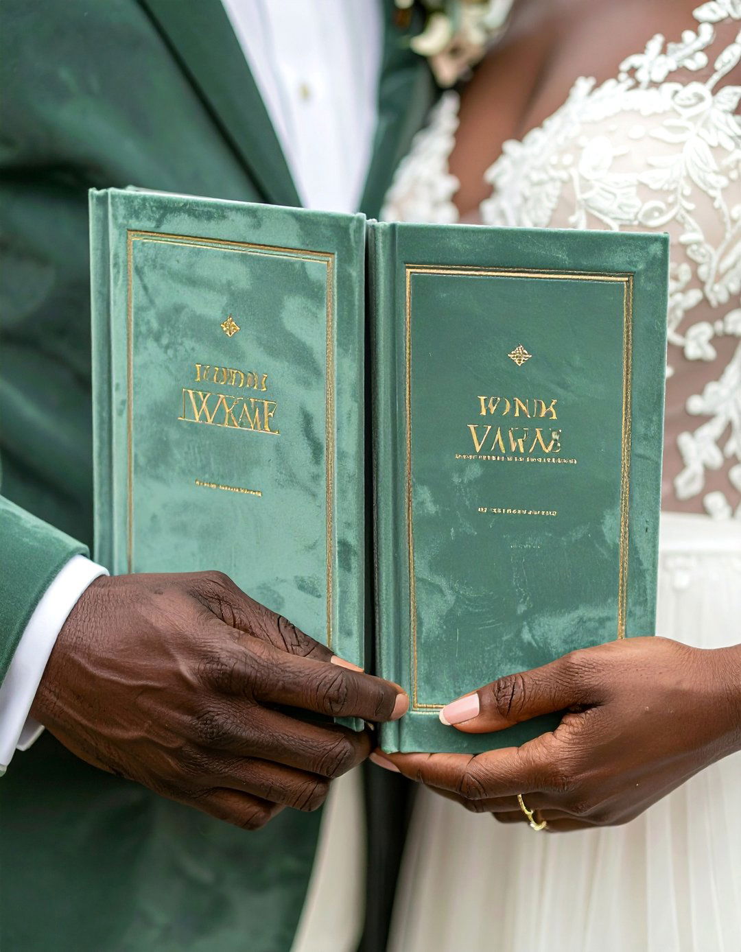 Sage Green Wedding Vow Books - 30 Stunning Sage Green Wedding Ideas for a Serene Day