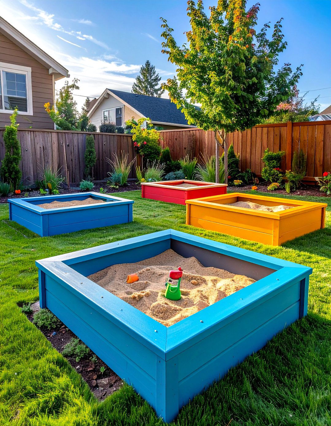Sandbox Digging Retreats - 25 Dog Friendly Landscaping Ideas for Pet Owners