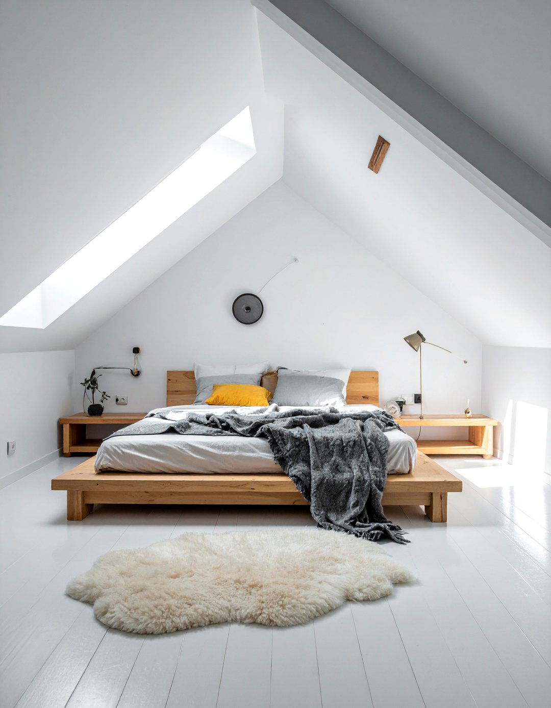 Scandinavian Inspired Simplicity - 30 Low Ceiling Small Attic Room Ideas for Cozy Spaces