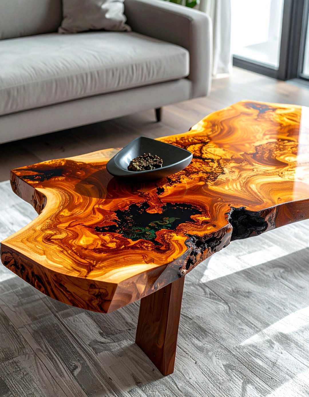 Sculptural Coffee Tables - 25 Organic Modern Living Room Design Ideas for Serenity