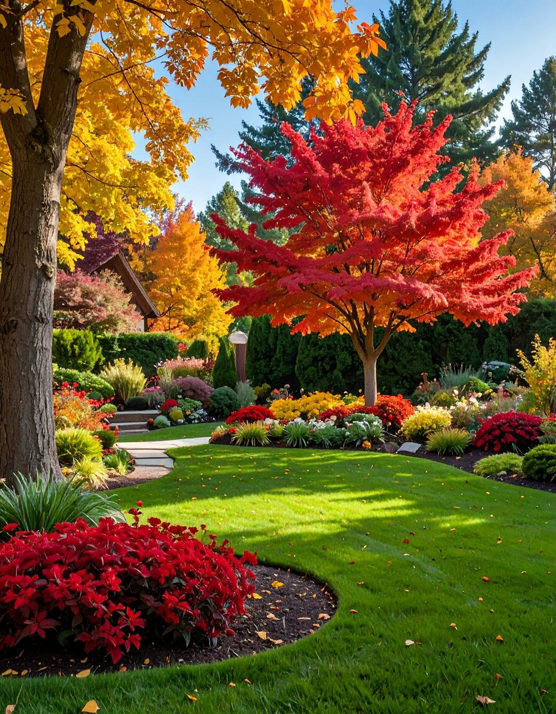 Seasonal Color Display Rotation - 40 Backyard Ideas to Transform Your Outdoor Space