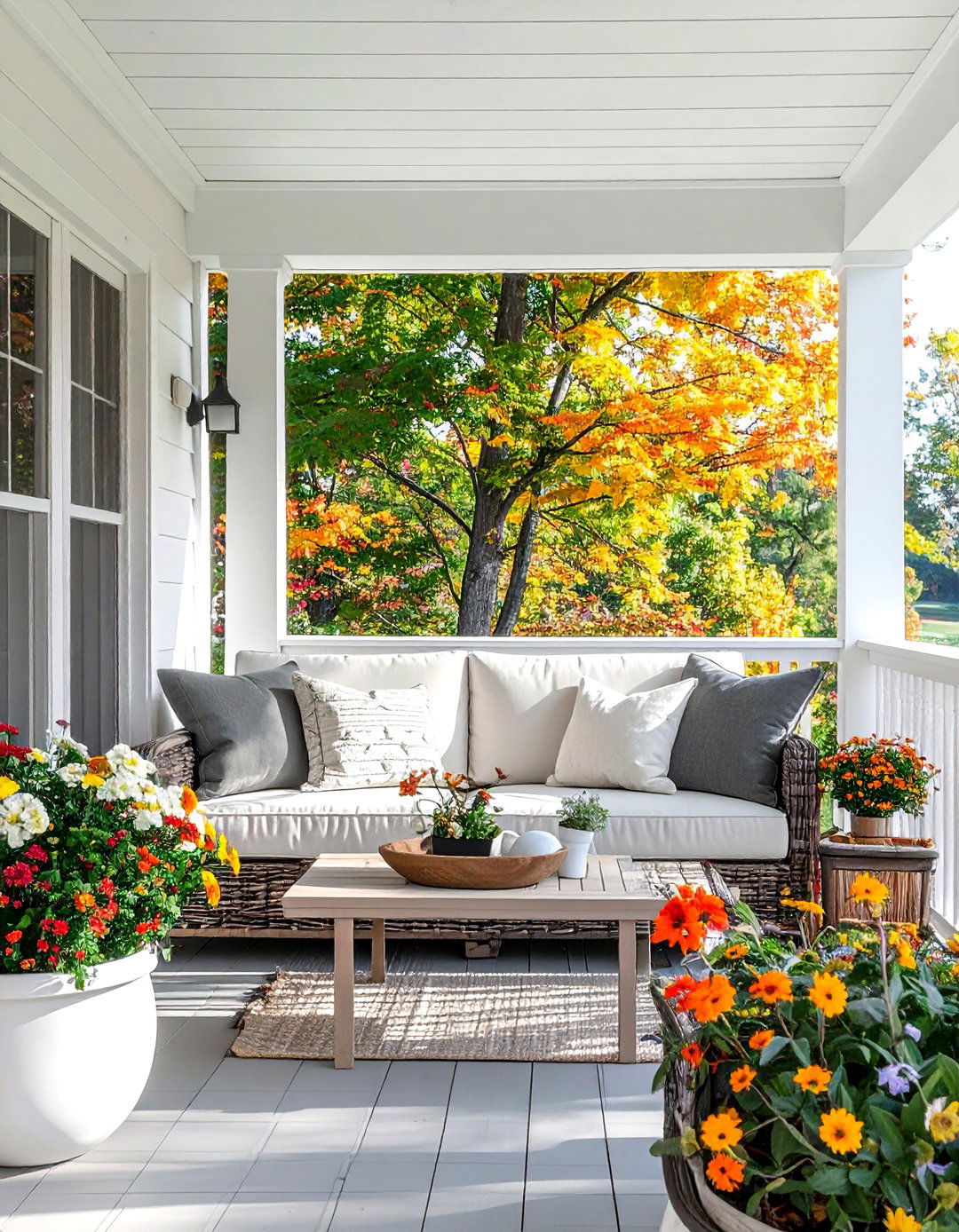 Seasonal Flexibility Design - 40 Covered Porch Ideas for Year-Round Enjoyment