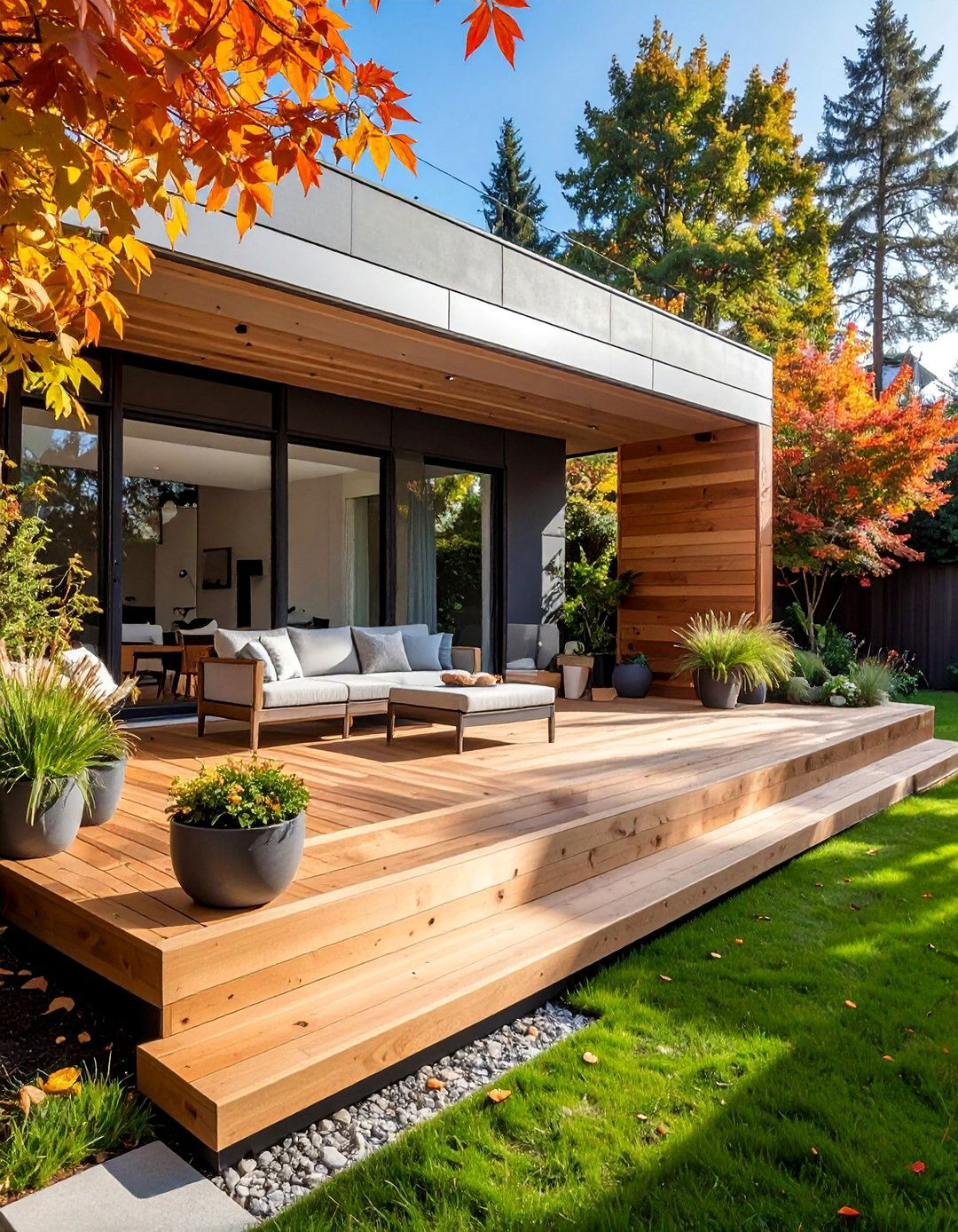 Seasonal Flexibility Design - 30 Backyard Deck Ideas on a Budget for Outdoor Fun