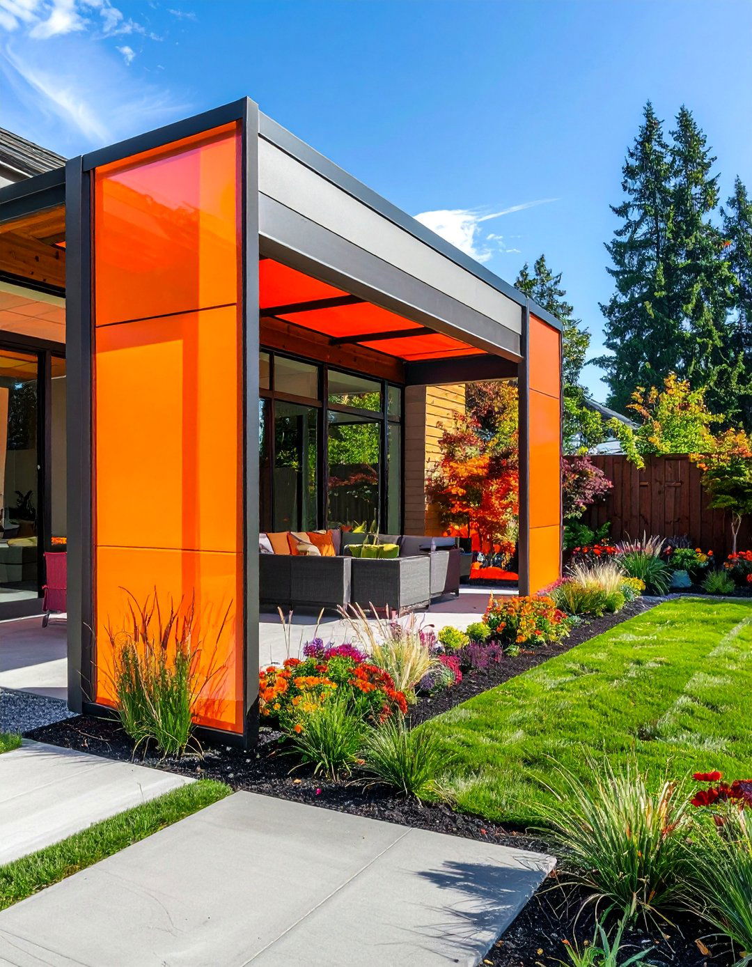 Seasonal Privacy Screens - 30 Backyard Privacy Ideas to Create a Secluded Oasis