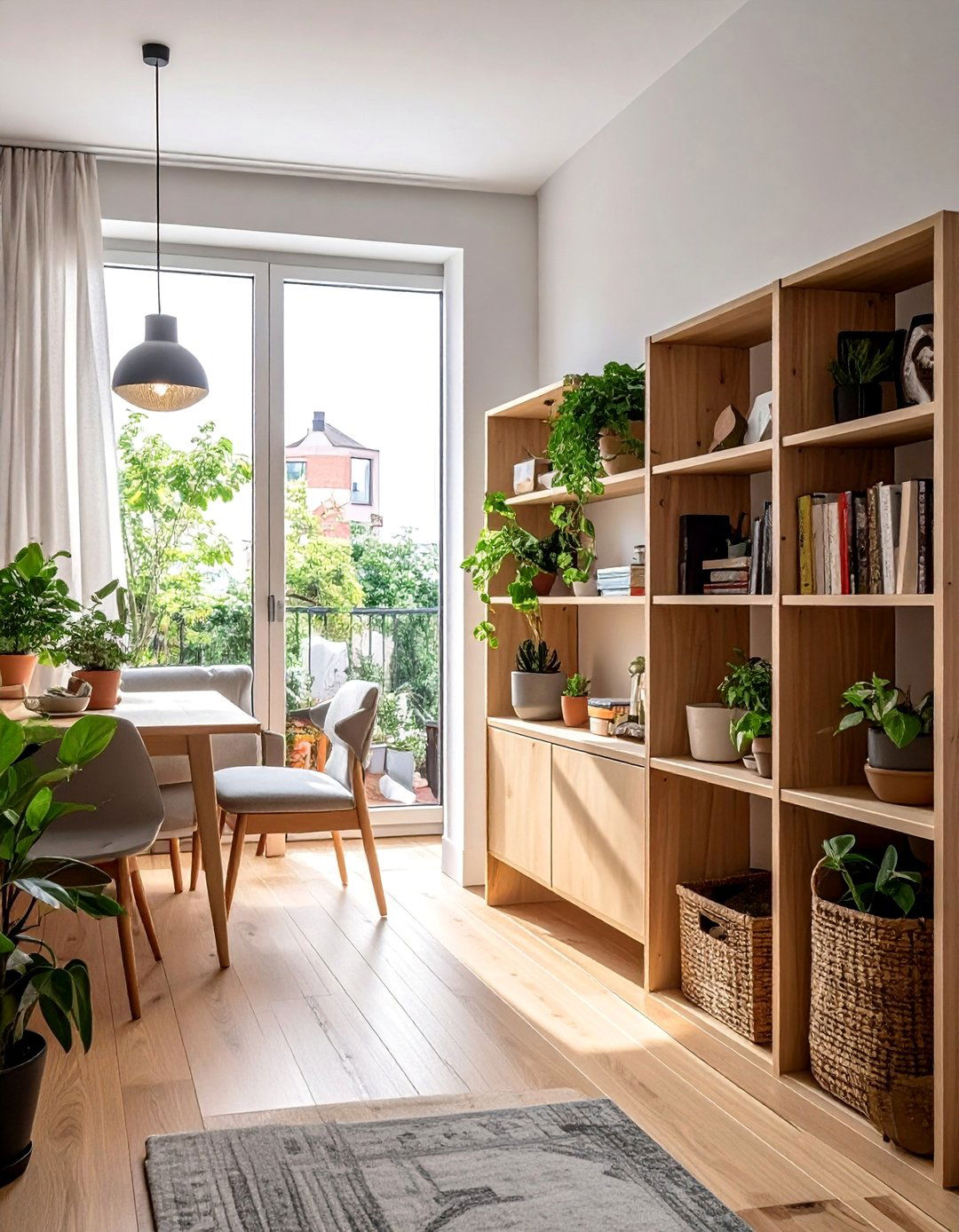 See Through Room Dividers for Small Terraced House Living Rooms - 30 Small Terraced House Living Room Ideas for Cozy Spaces