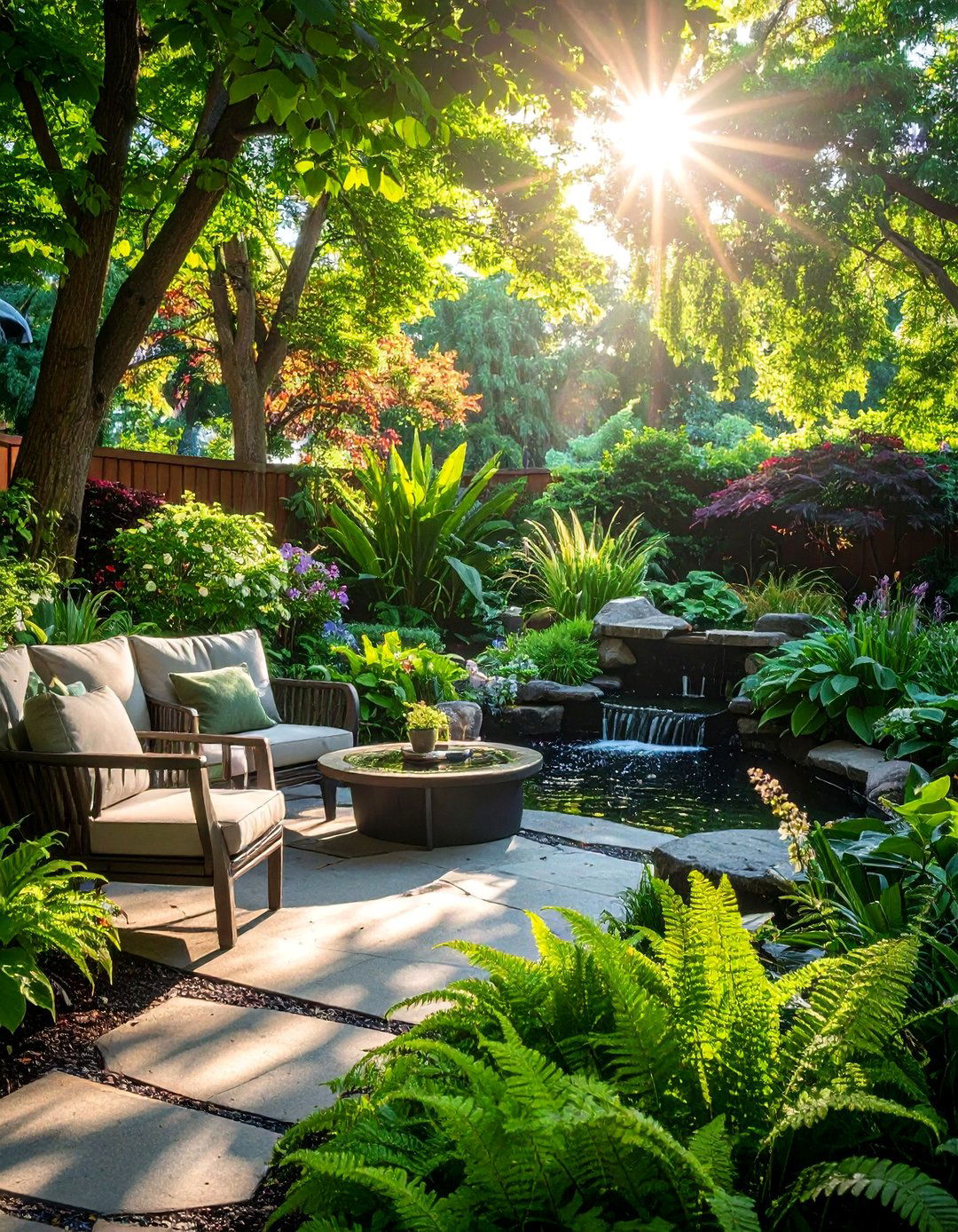 Shade Garden Woodland Retreat - 40 Backyard Ideas to Transform Your Outdoor Space