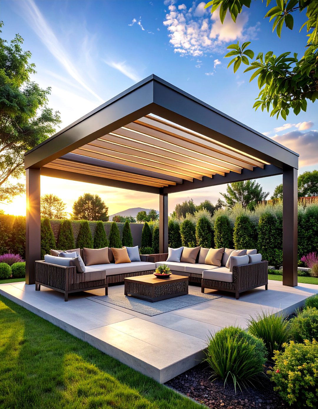 Shade Structure Integration - 40 Hardscaping Ideas to Transform Your Outdoor Space