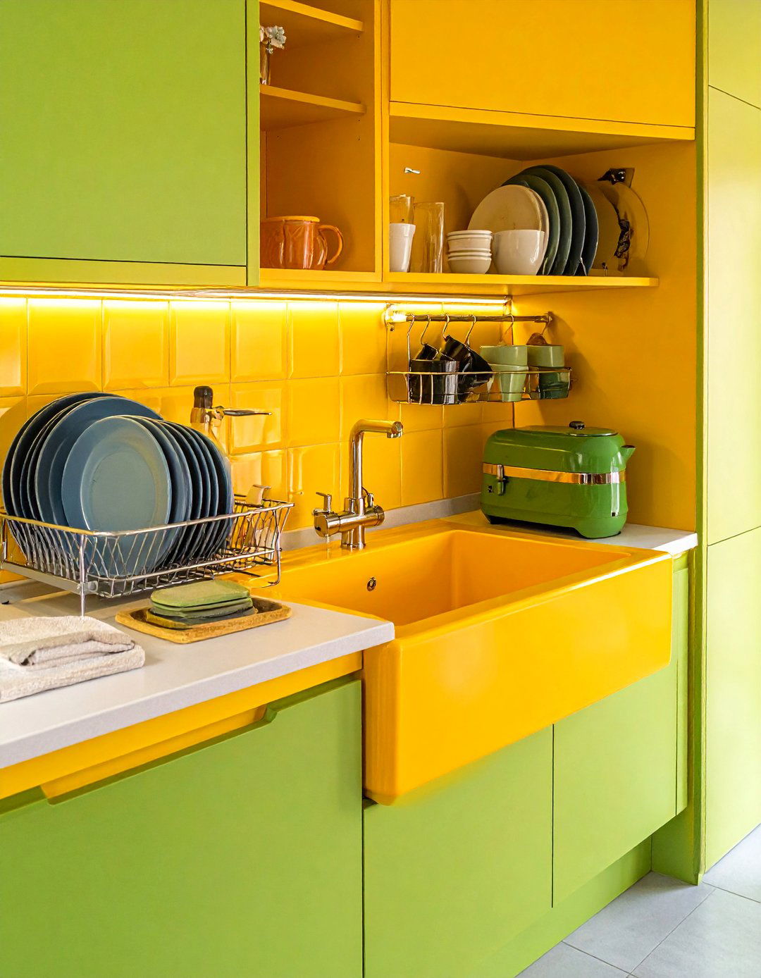 Sink Area Organization - 40 Kitchen Organization Ideas to Maximize Your Space