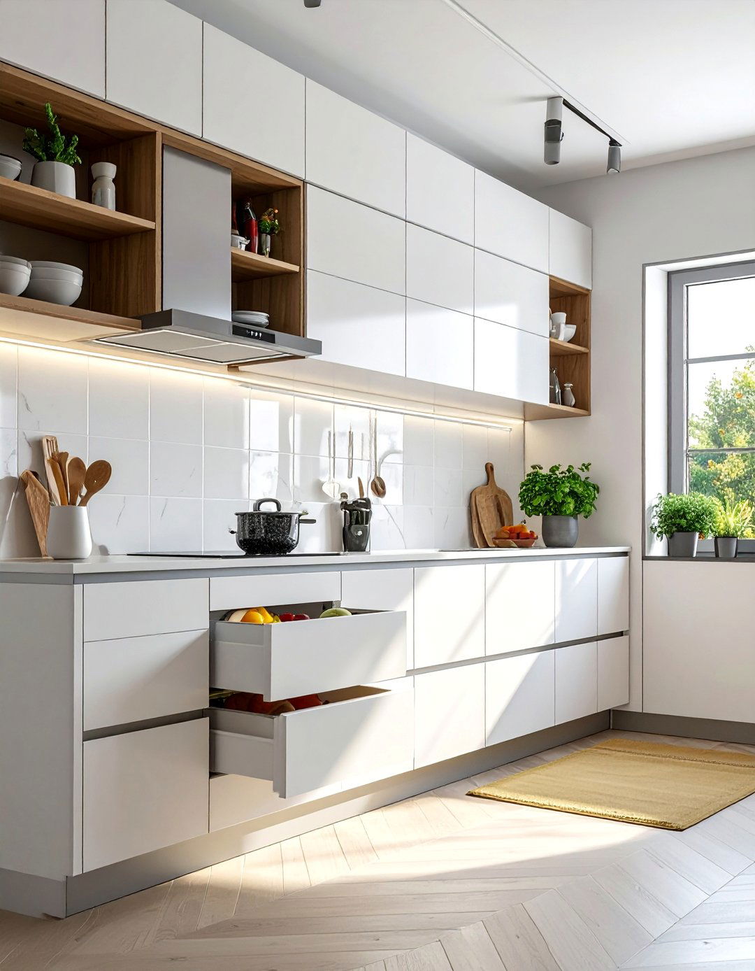Sliding Cabinet Organizers - 30 Small Apartment Storage Ideas for Every Room