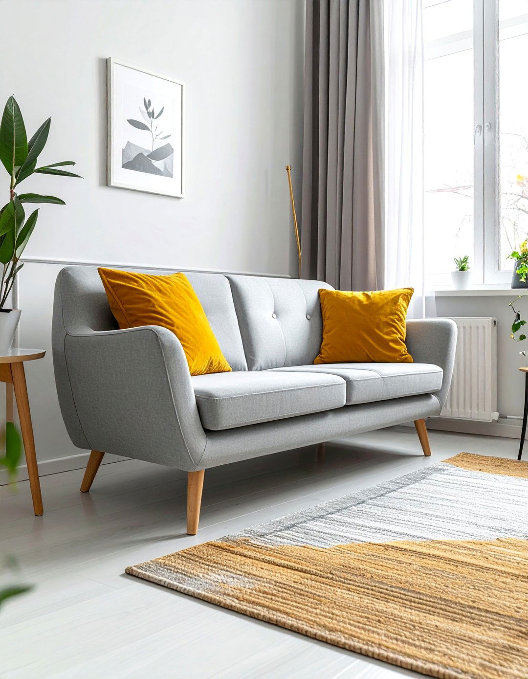 Slim Profile Sofas for Small Terraced House Living Rooms - 30 Small Terraced House Living Room Ideas for Cozy Spaces