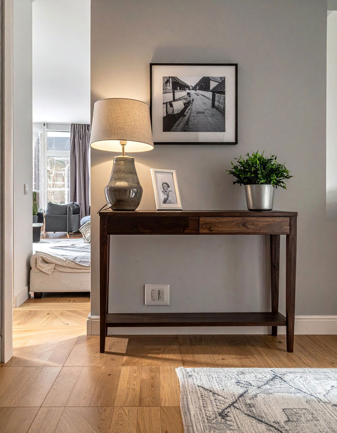 Slimline Console Tables for Small Terraced House Living Rooms - 30 Small Terraced House Living Room Ideas for Cozy Spaces