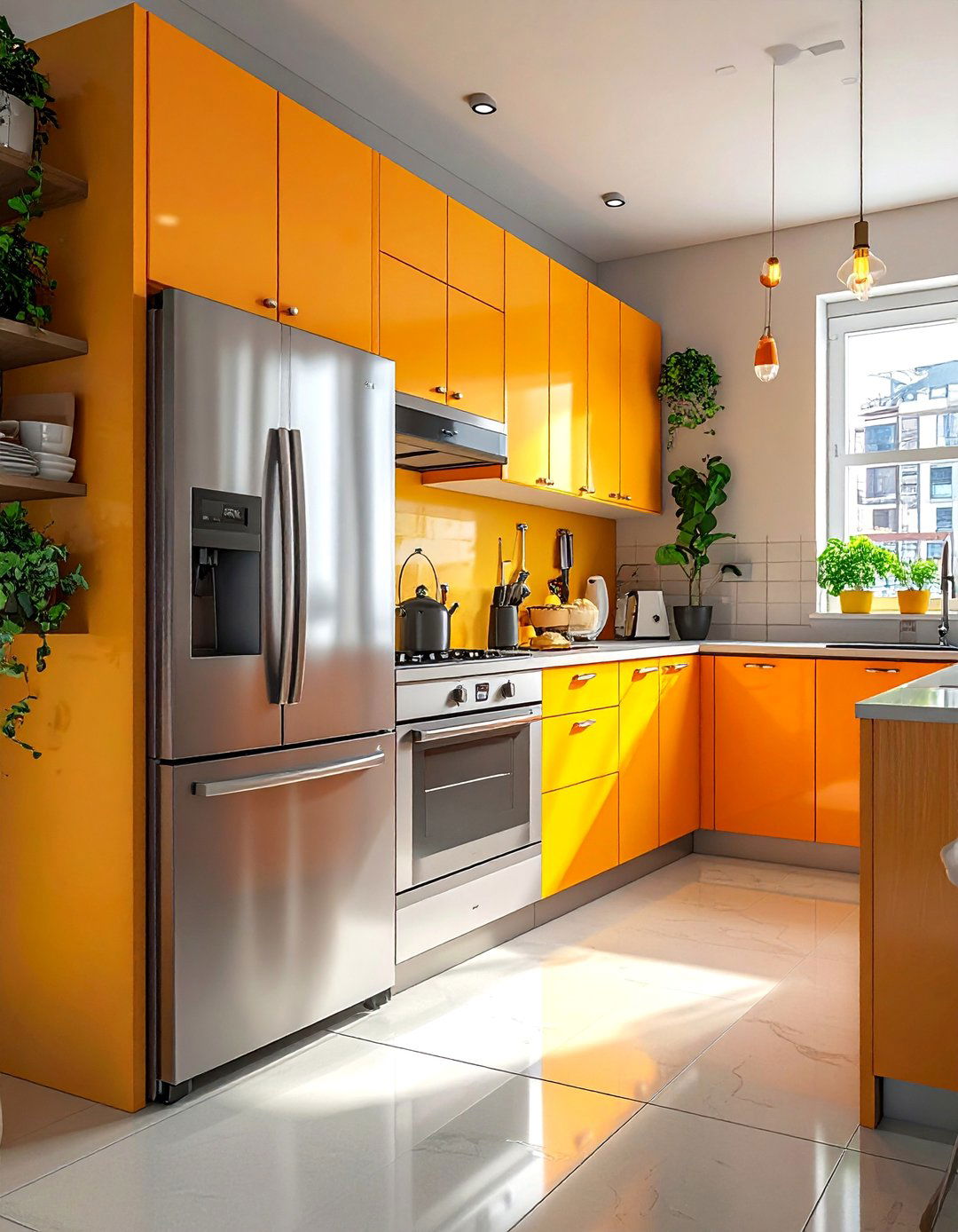 Smart Appliance Integration - 30 Budget-Friendly Small Galley Kitchen Ideas