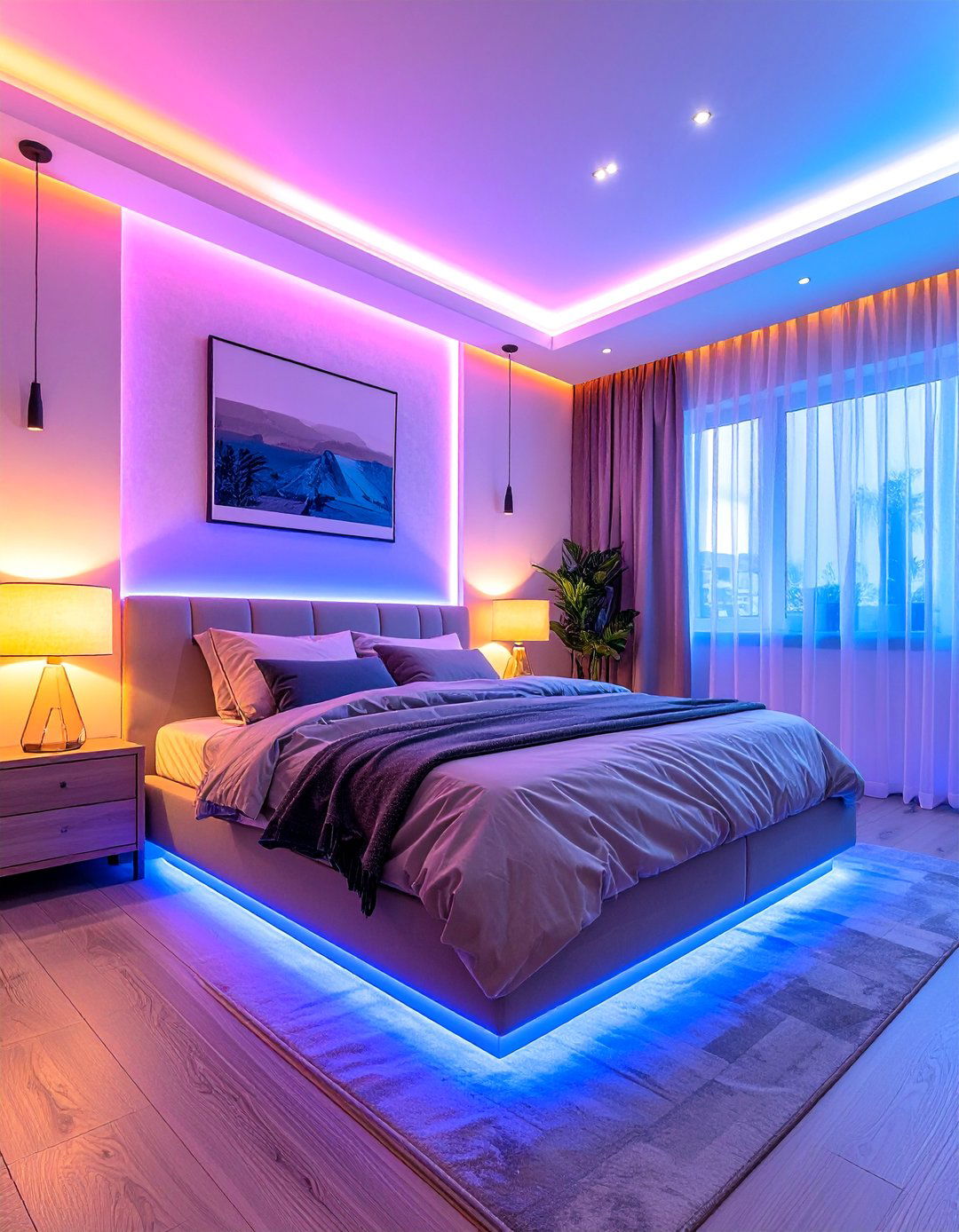 Smart Lighting Control Systems - 30 Baddie Room Ideas for a Chic and Trendy Look