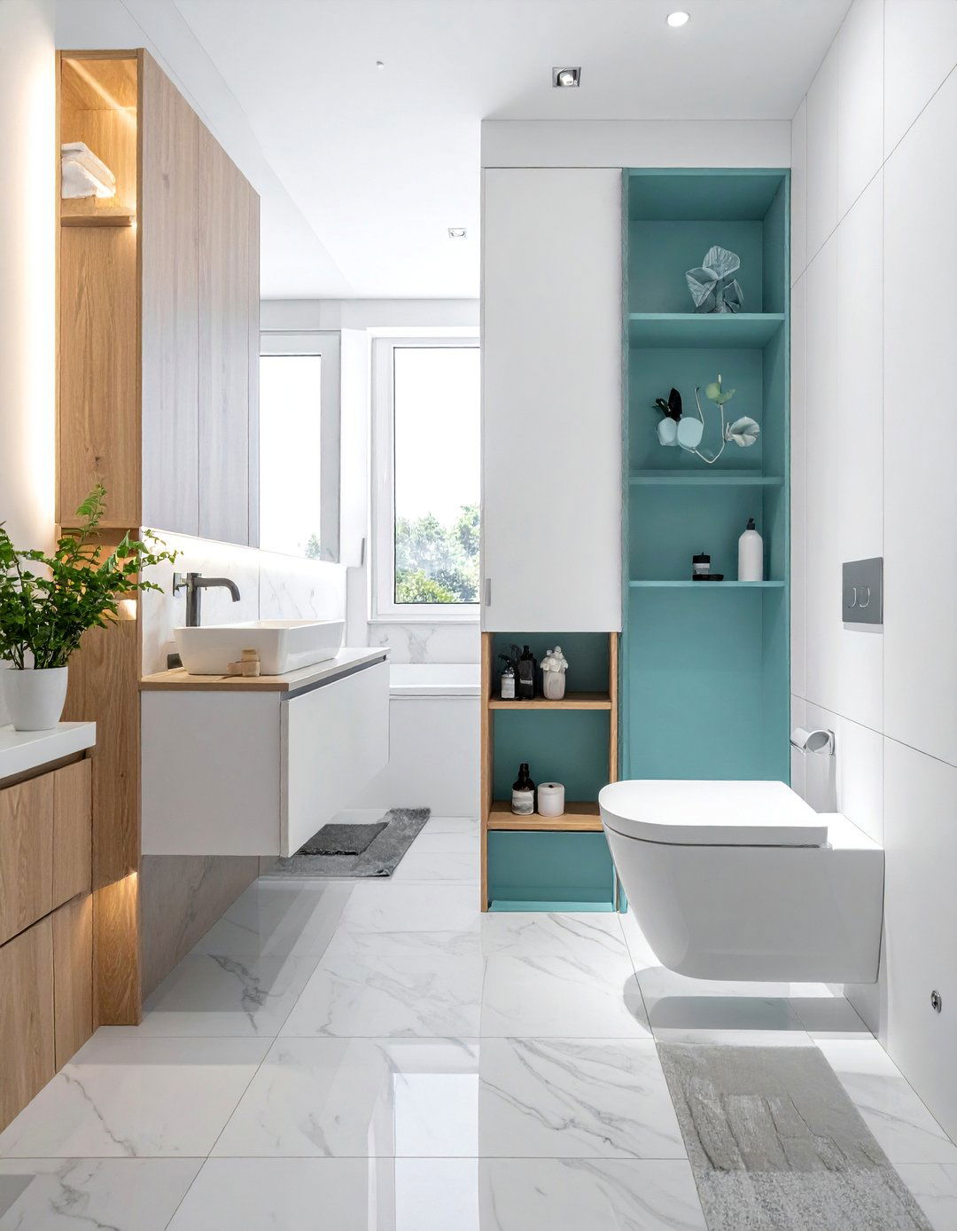 Smart Storage Solutions - 40 Bathroom Decor Ideas to Refresh Your Space