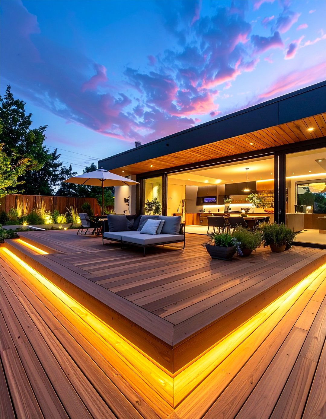 Smart Technology Integration - 30 Backyard Deck Ideas on a Budget for Outdoor Fun