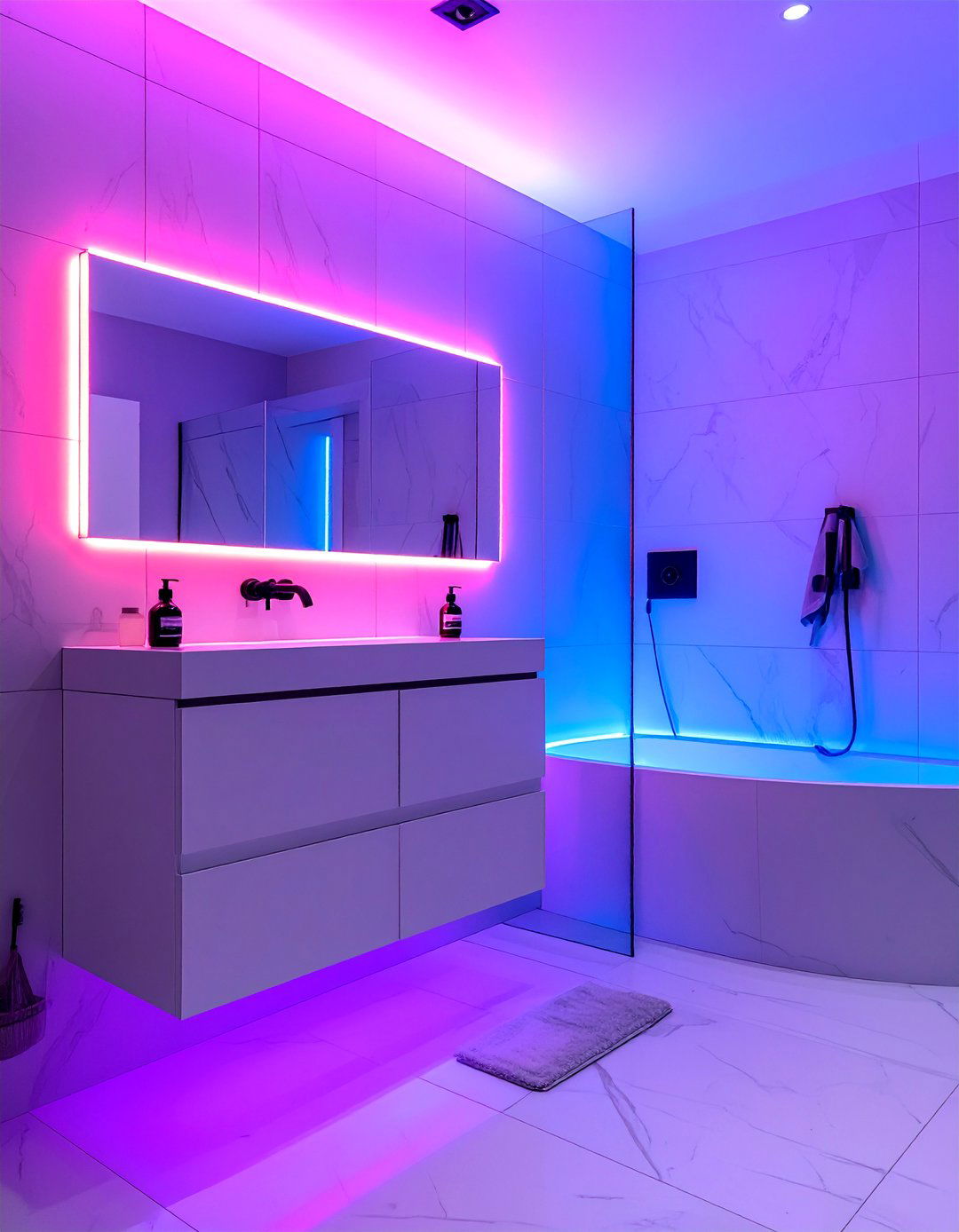 Smart Technology Integration - 25 Bathroom Cabinet Ideas for Stylish Storage Solutions