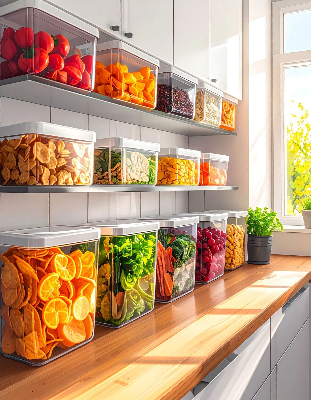 Snack Storage Organization - 40 Kitchen Organization Ideas to Maximize Your Space