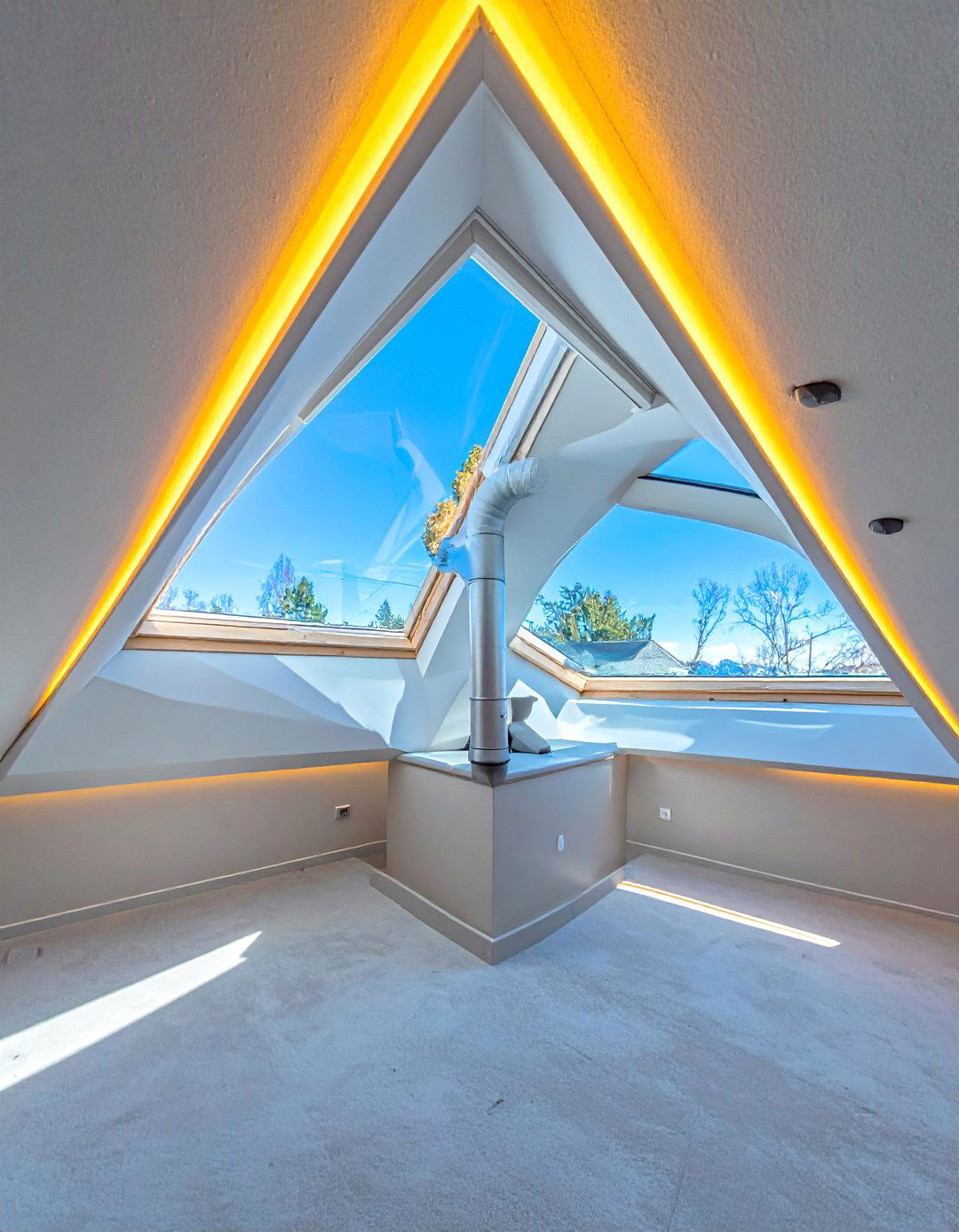 Solar Tube Skylights with Basement Installation - 30 Basement Window Ideas to Brighten Your Space