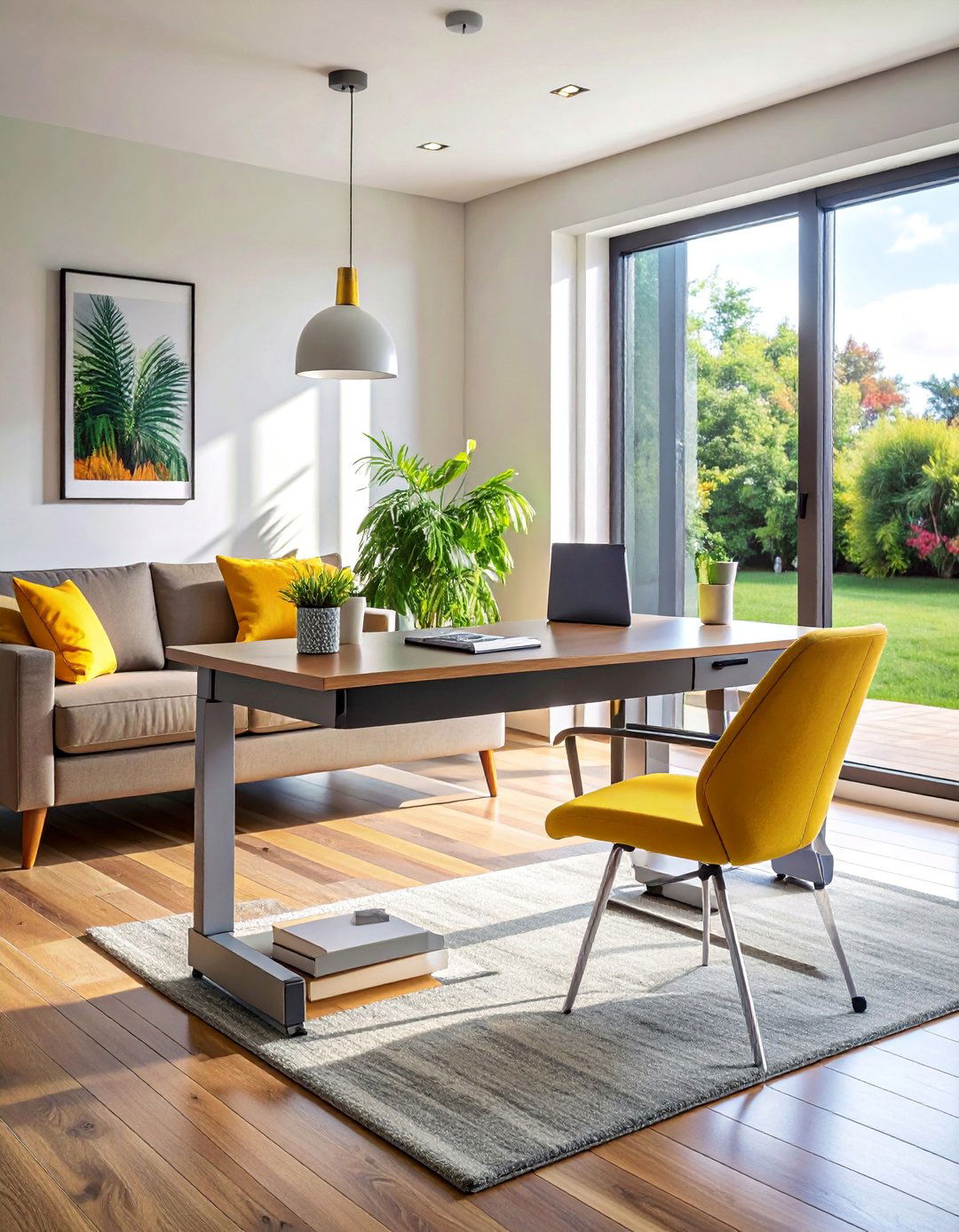 Standing Desk Living Room Setup - 30 Desk in Living Room Ideas for a Functional Space