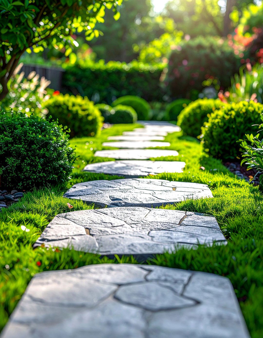 Stepping Stone Pathways - 40 Hardscaping Ideas to Transform Your Outdoor Space