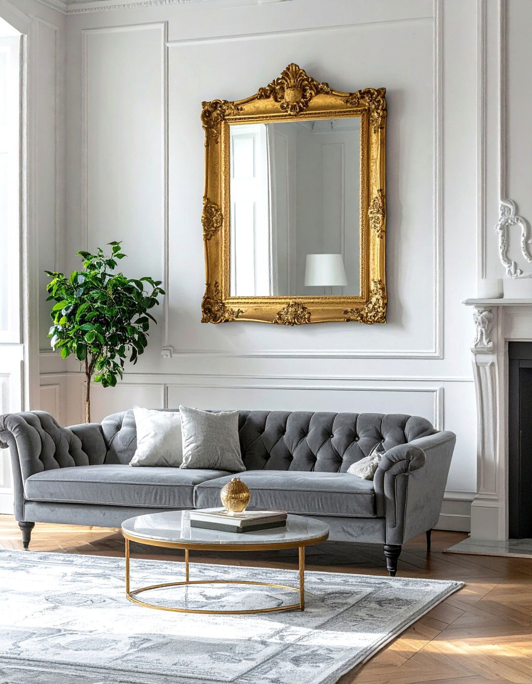 Strategic Mirror Placement in Small Terraced House Living Rooms - 30 Small Terraced House Living Room Ideas for Cozy Spaces