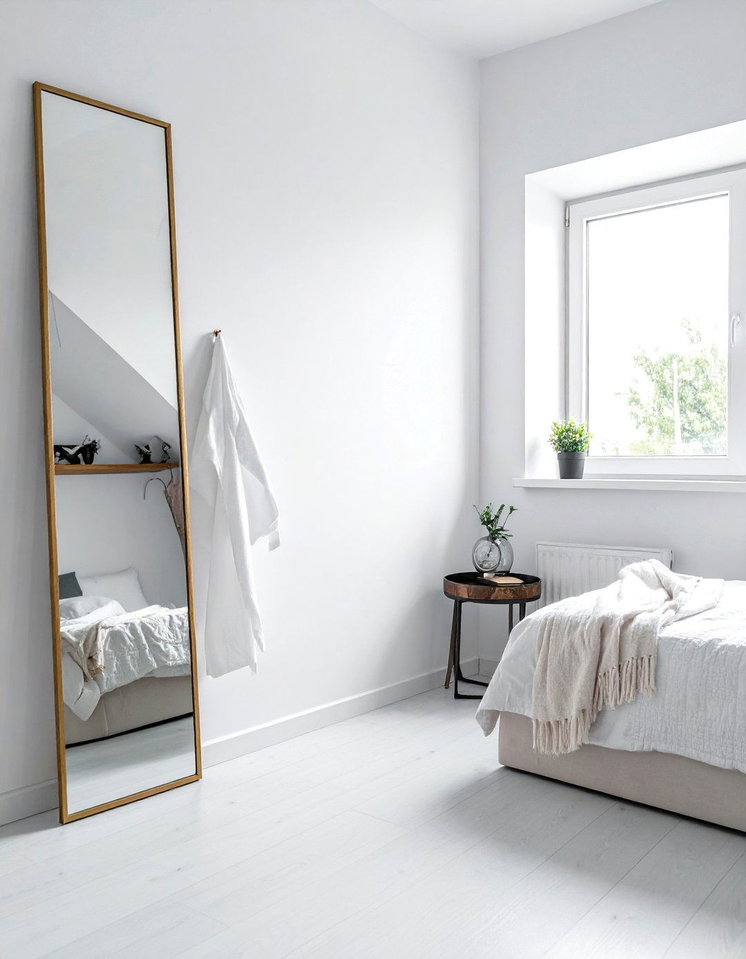 Strategic Use of Mirrors to Expand Space - 30 Low Ceiling Small Attic Room Ideas for Cozy Spaces