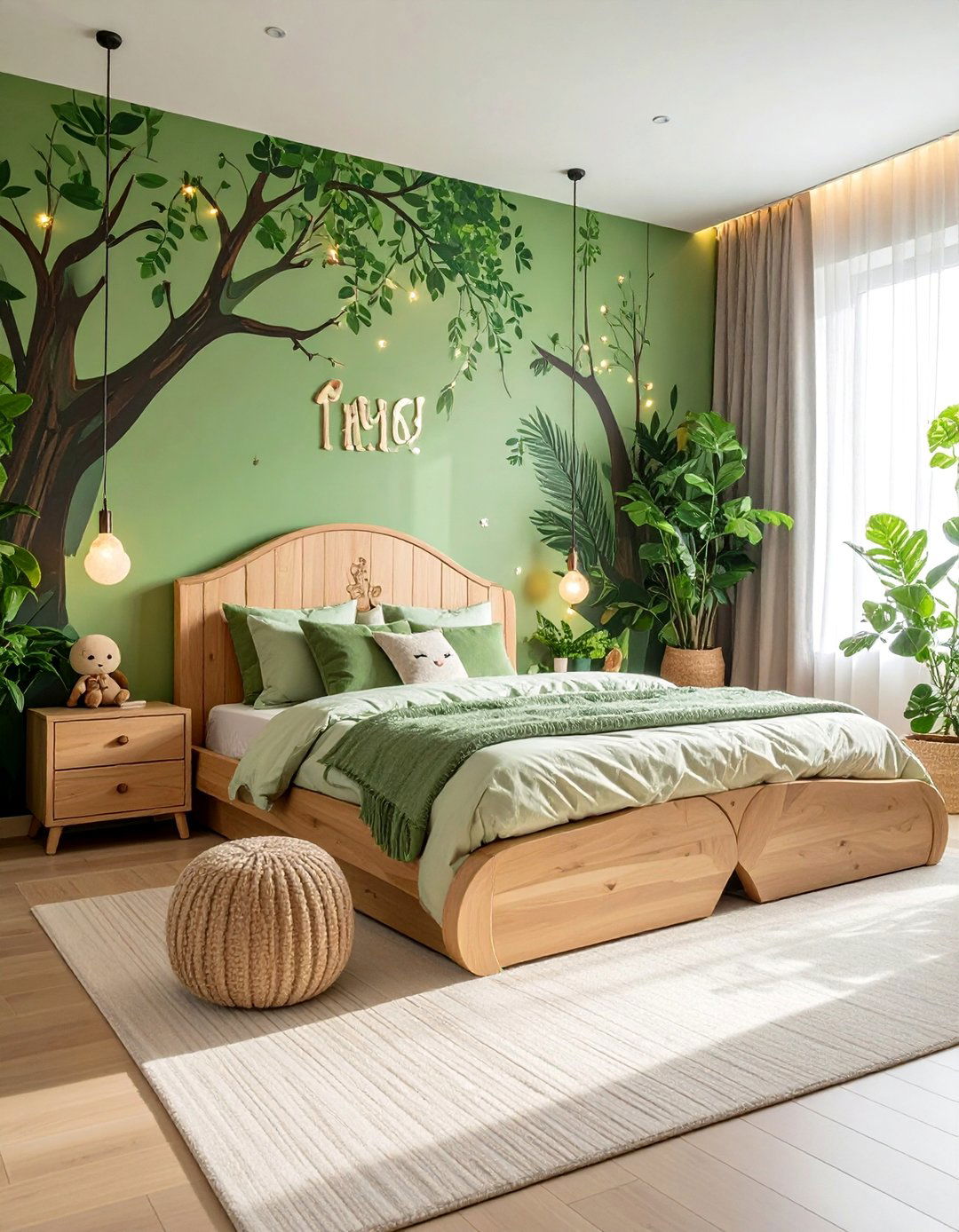 Studio Ghibli Forest Bedroom - 40 Anime Room Ideas for the Ultimate Fan Experience