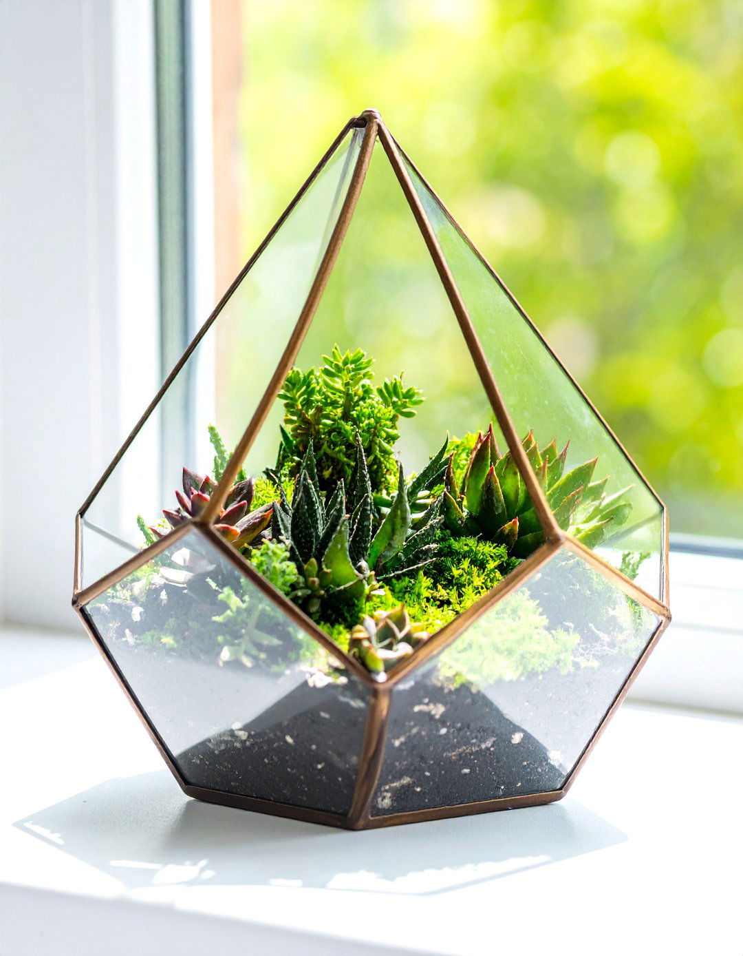 Terrarium Lantern with Succulents - 30 Lantern Decor Ideas to Illuminate Your Home and Garden