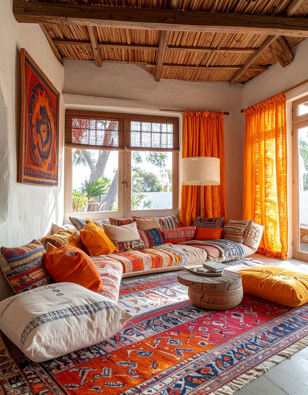 Textile Layering Techniques - 30 Bungalow Interior Design Ideas to Inspire You