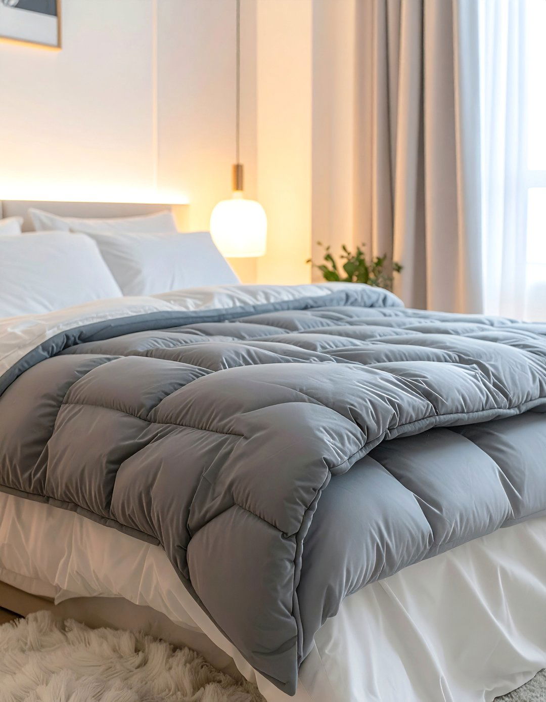 The Comfort of a Heated Blanket - 40 Bedroom Interior Design Ideas for Comfort